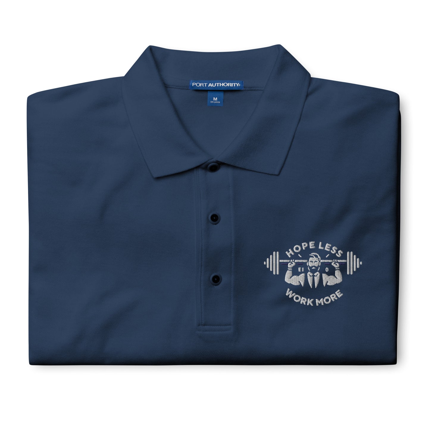 Logo Embroidered Premium Polo (FREE Ship)