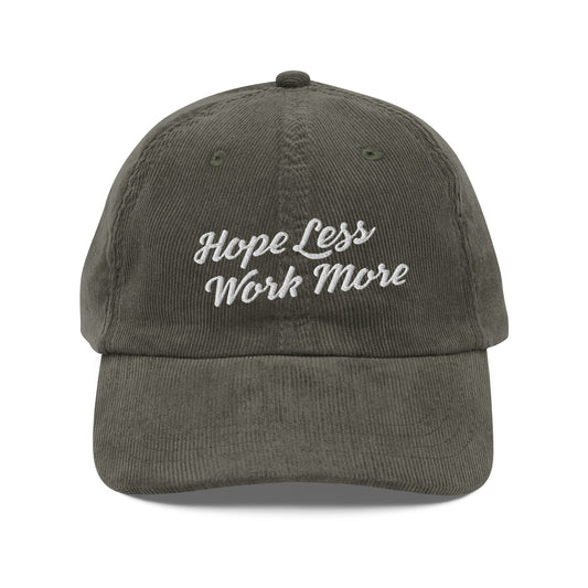 HLWM Vintage corduroy Dad cap (FREE Ship)